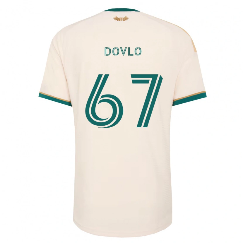 Danxen Kinder Enzo Dovlo #67 Champagner Grün Auswärtstrikot Trikot 2026/27 T-Shirt Schweiz
