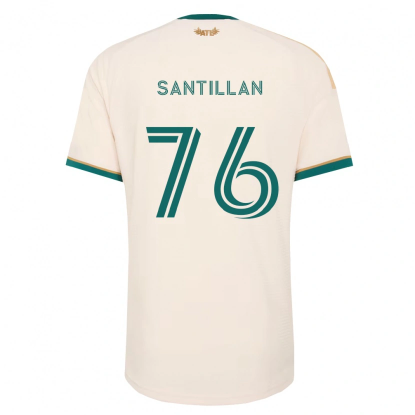 Danxen Kinder Noe Santillan #76 Champagner Grün Auswärtstrikot Trikot 2026/27 T-Shirt Schweiz