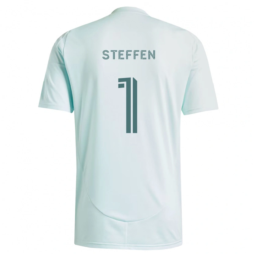 Danxen Kinder Zack Steffen #1 Weiß Hellgrün Auswärtstrikot Trikot 2026/27 T-Shirt Schweiz