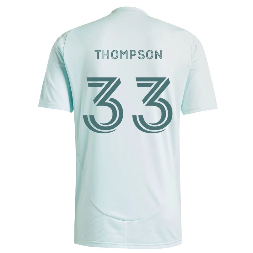 Danxen Kinder Kosi Thompson #33 Weiß Hellgrün Auswärtstrikot Trikot 2026/27 T-Shirt Schweiz