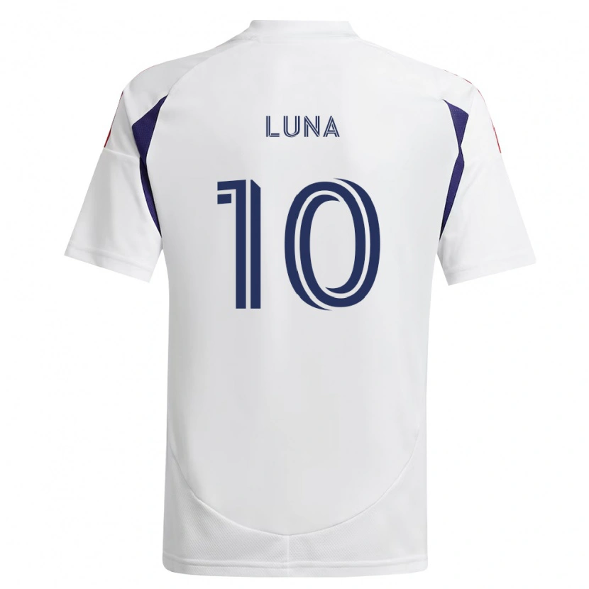 Danxen Kinder Diego Luna #10 Königsblau Rot Braun Auswärtstrikot Trikot 2026/27 T-Shirt Schweiz