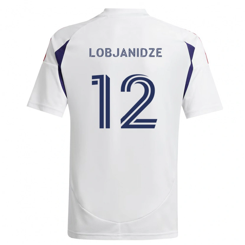Danxen Kinder Saba Lobjanidze #12 Königsblau Rot Braun Auswärtstrikot Trikot 2026/27 T-Shirt Schweiz