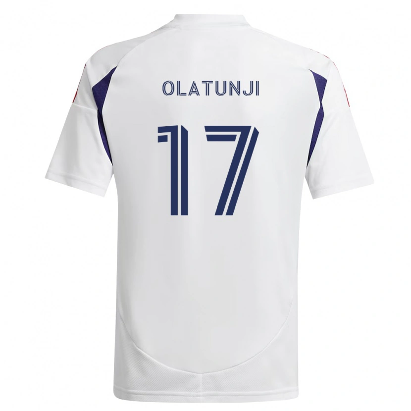Danxen Kinder Victor Olatunji #17 Königsblau Rot Braun Auswärtstrikot Trikot 2026/27 T-Shirt Schweiz