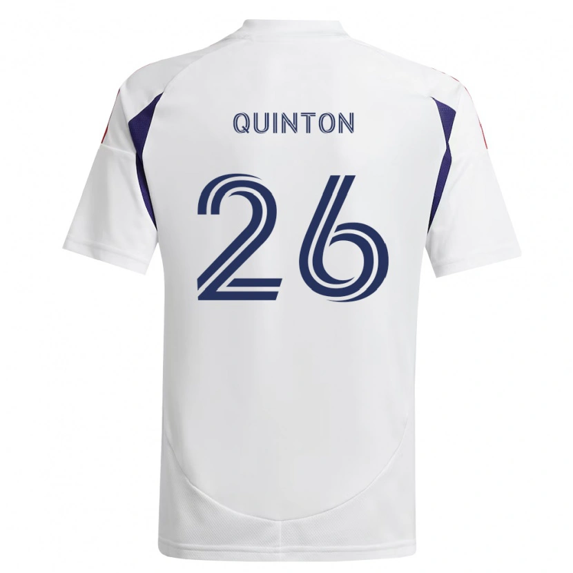 Danxen Kinder Philip Quinton #26 Königsblau Rot Braun Auswärtstrikot Trikot 2026/27 T-Shirt Schweiz