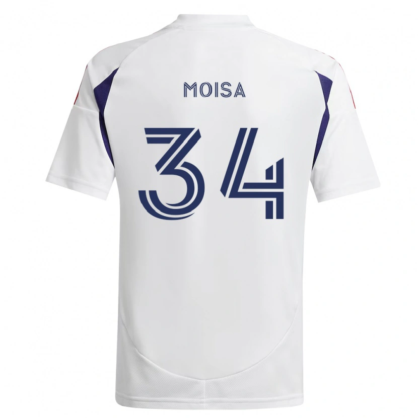 Danxen Kinder Luca Moisa #34 Königsblau Rot Braun Auswärtstrikot Trikot 2026/27 T-Shirt Schweiz