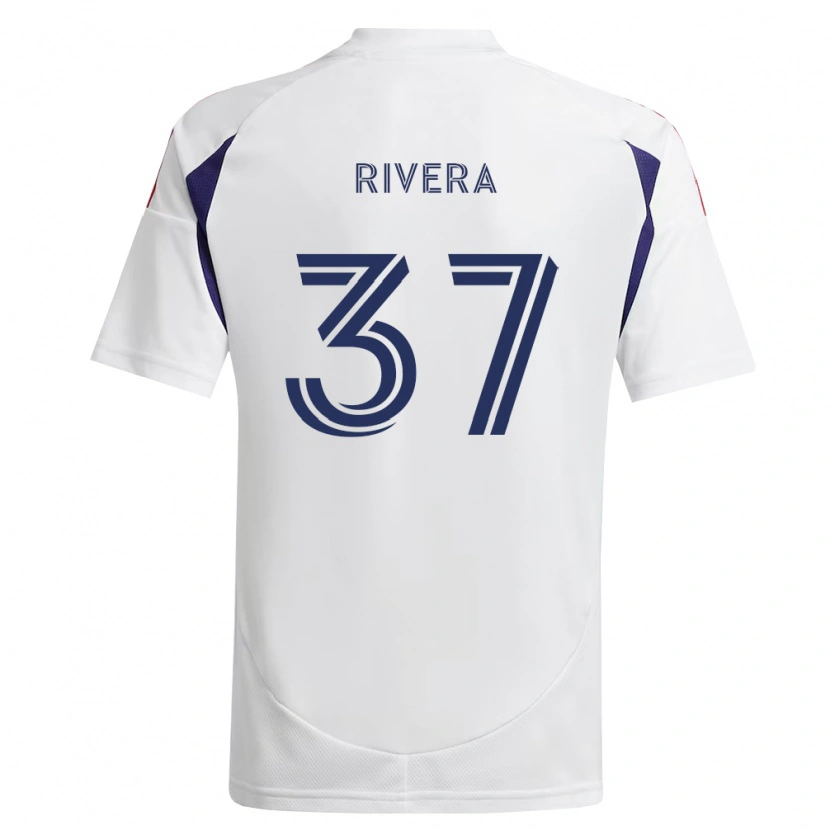 Danxen Kinder Luis Rivera #37 Königsblau Rot Braun Auswärtstrikot Trikot 2026/27 T-Shirt Schweiz