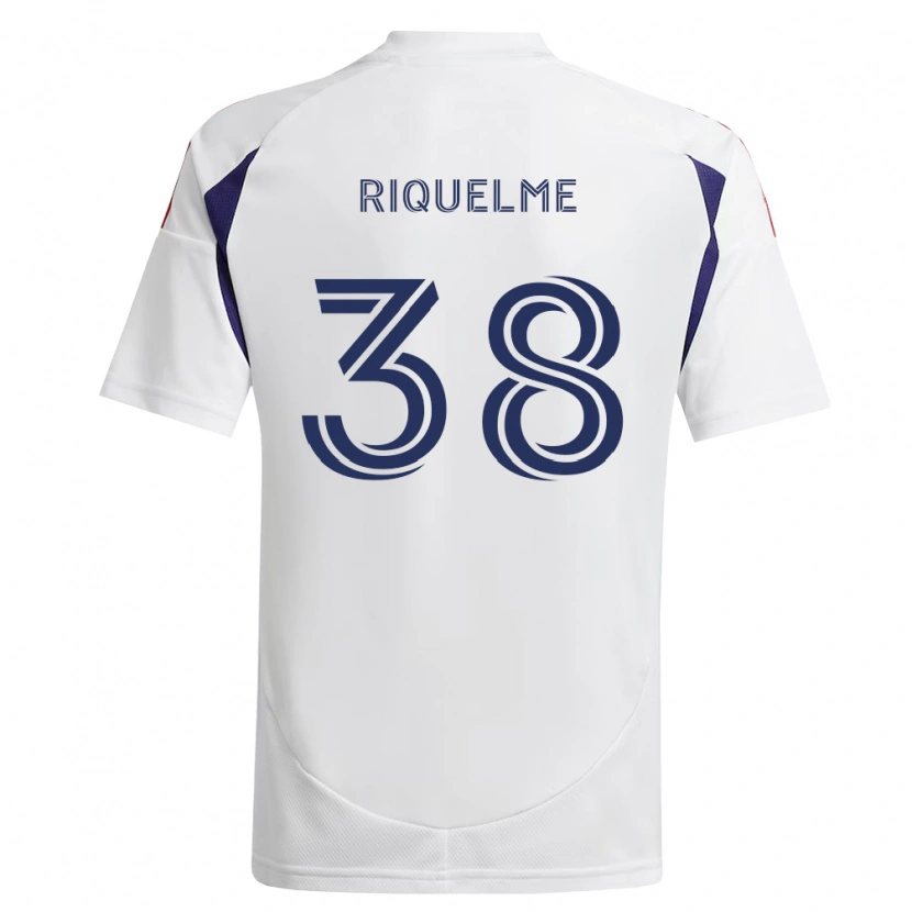 Danxen Kinder Antonio Riquelme #38 Königsblau Rot Braun Auswärtstrikot Trikot 2026/27 T-Shirt Schweiz
