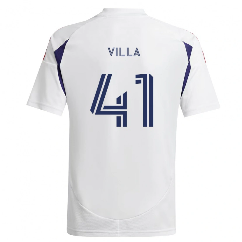 Danxen Kinder Gio Villa #41 Königsblau Rot Braun Auswärtstrikot Trikot 2026/27 T-Shirt Schweiz