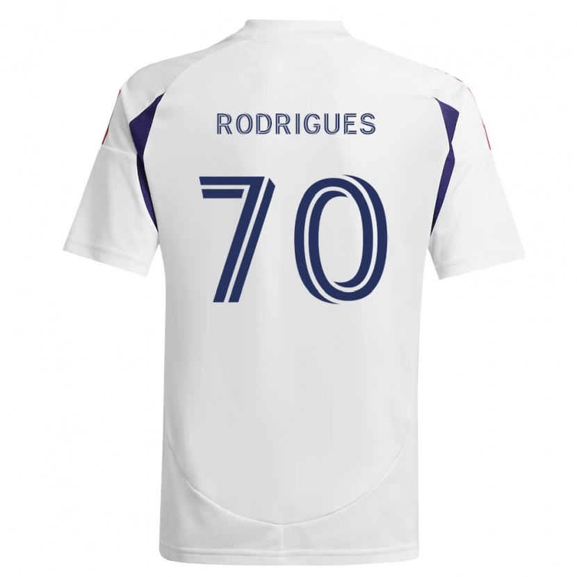 Danxen Kinder Lineker Rodrigues #70 Königsblau Rot Braun Auswärtstrikot Trikot 2026/27 T-Shirt Schweiz