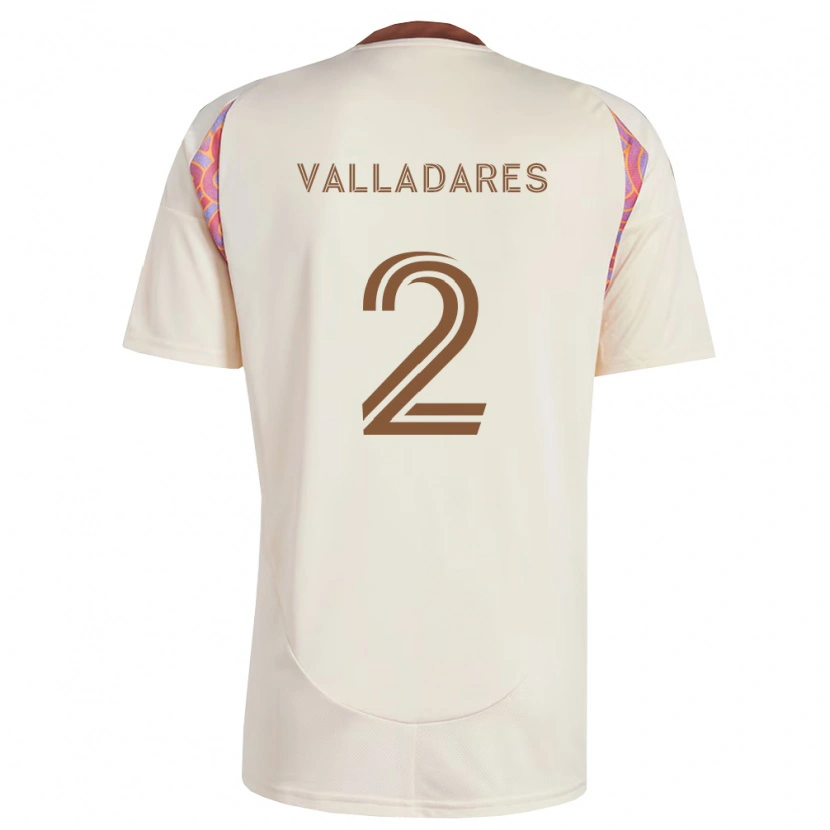 Danxen Kinder Edenilson Valladares #2 Off-Weiß Pink Auswärtstrikot Trikot 2026/27 T-Shirt Schweiz
