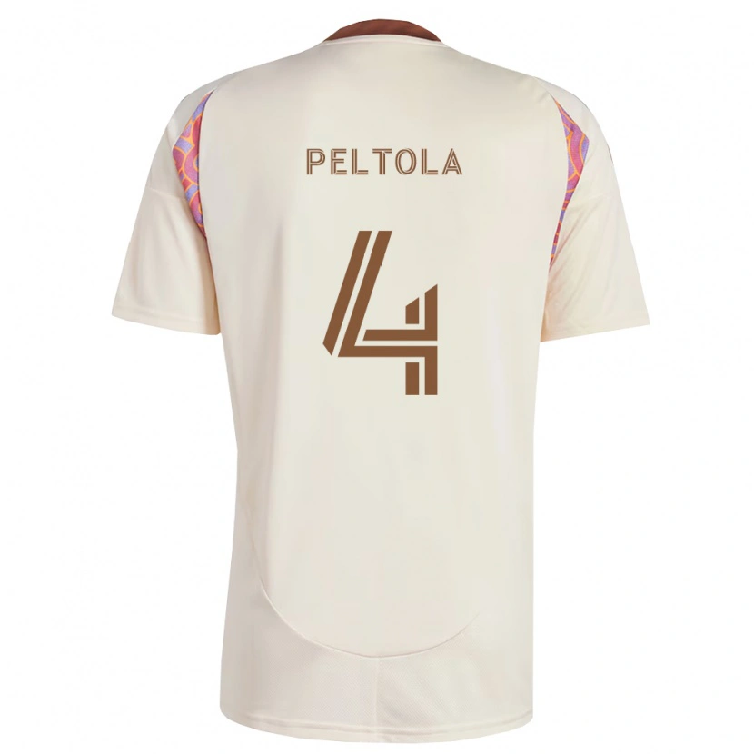 Danxen Kinder Matti Peltola #4 Off-Weiß Pink Auswärtstrikot Trikot 2026/27 T-Shirt Schweiz