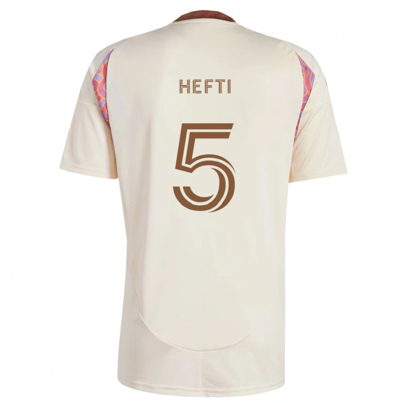 Danxen Kinder Silvan Hefti #5 Off-Weiß Pink Auswärtstrikot Trikot 2026/27 T-Shirt Schweiz