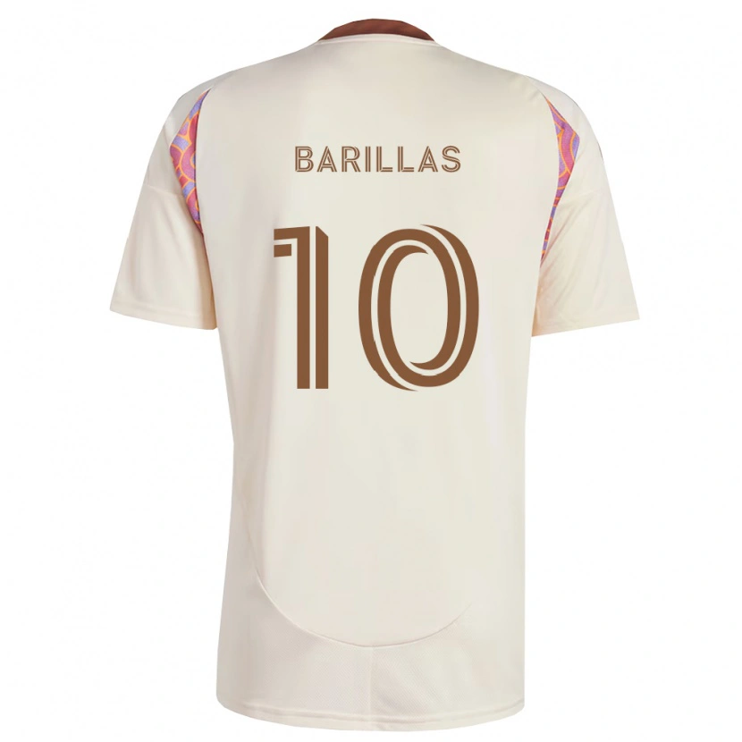 Danxen Kinder Mayson Barillas #10 Off-Weiß Pink Auswärtstrikot Trikot 2026/27 T-Shirt Schweiz