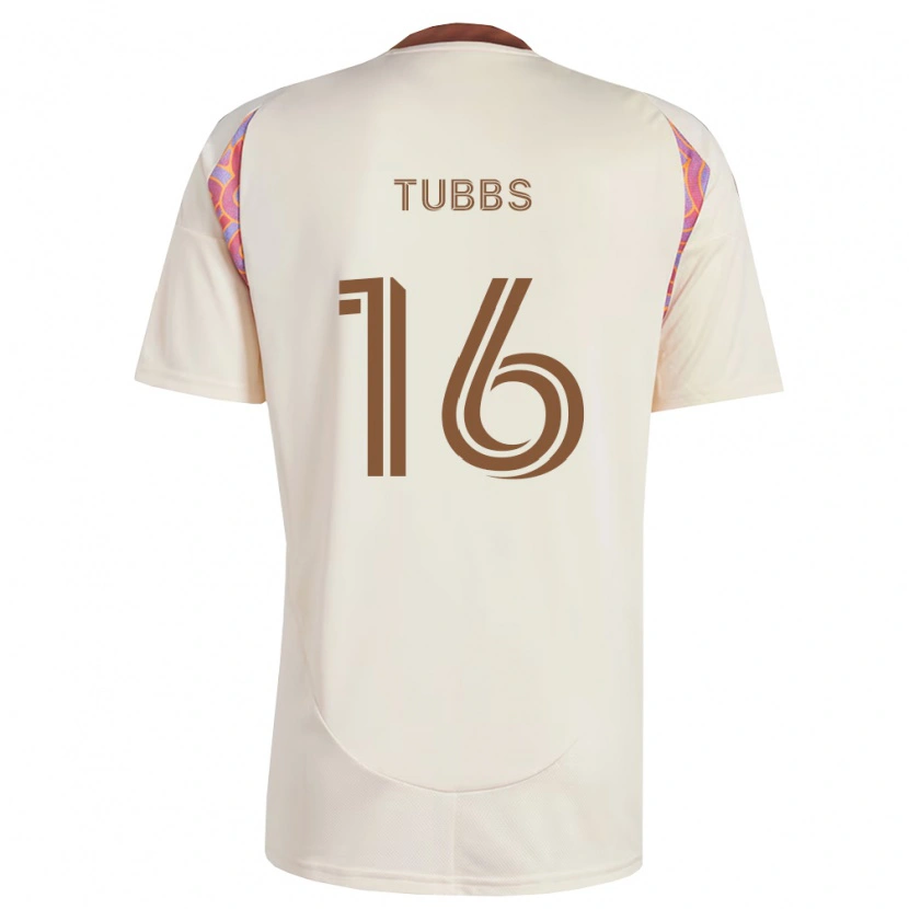 Danxen Kinder Garrison Tubbs #16 Off-Weiß Pink Auswärtstrikot Trikot 2026/27 T-Shirt Schweiz