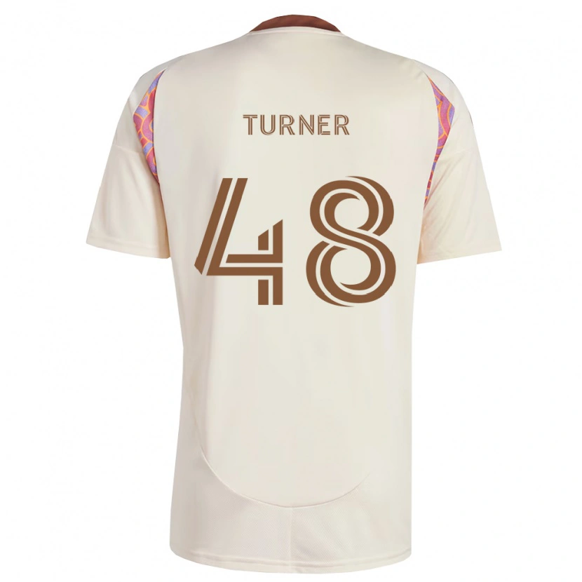Danxen Kinder Gavin Turner #48 Off-Weiß Pink Auswärtstrikot Trikot 2026/27 T-Shirt Schweiz