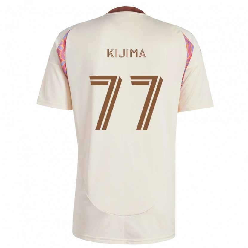 Danxen Kinder Hosei Kijima #77 Off-Weiß Pink Auswärtstrikot Trikot 2026/27 T-Shirt Schweiz
