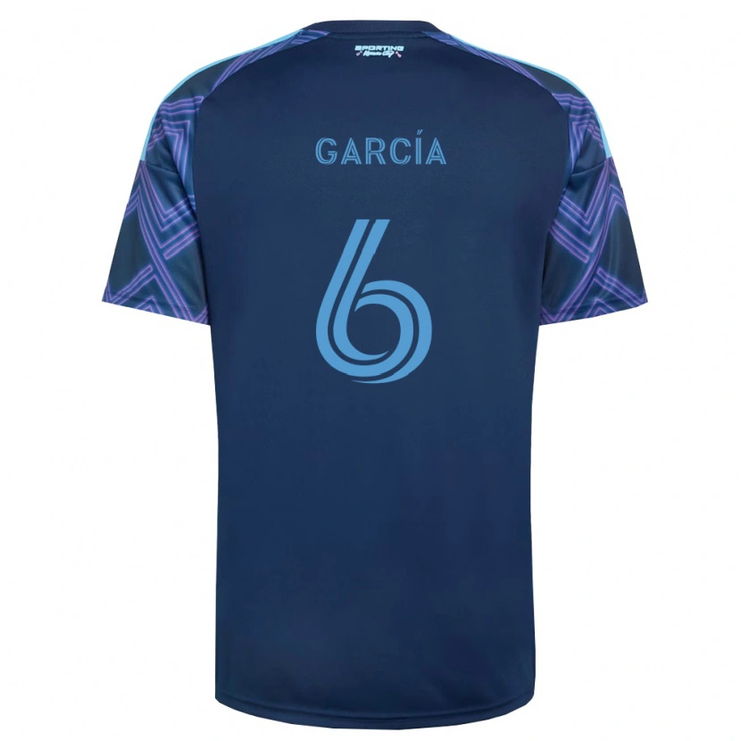Danxen Kinder Manu García #6 Königsblau Violett Auswärtstrikot Trikot 2026/27 T-Shirt Schweiz