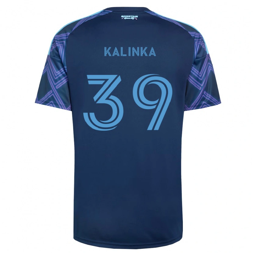Danxen Kinder Jaxson Kalinka #39 Königsblau Violett Auswärtstrikot Trikot 2026/27 T-Shirt Schweiz
