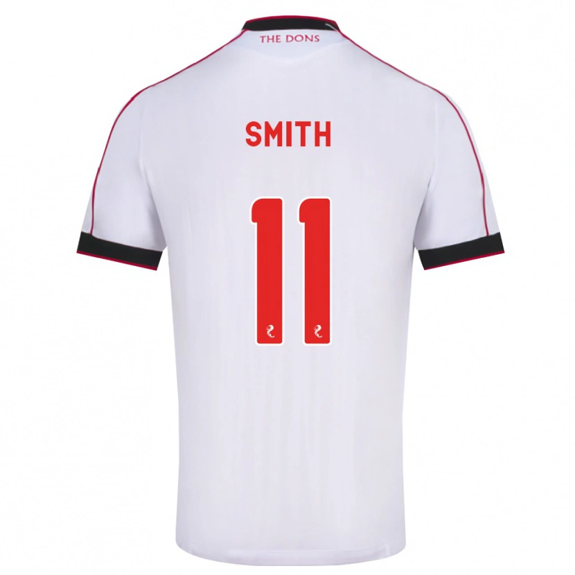 Danxen Kinder Lewis Smith #11 Schwarz Rot Weiß Auswärtstrikot Trikot 2026/27 T-Shirt Schweiz