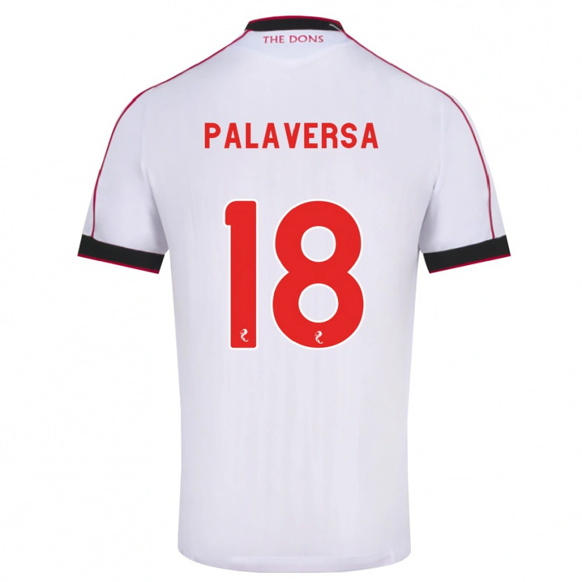 Danxen Kinder Ante Palaversa #18 Schwarz Rot Weiß Auswärtstrikot Trikot 2026/27 T-Shirt Schweiz