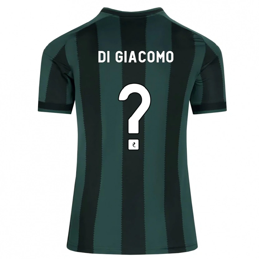 Danxen Kinder Rocco Di Giacomo #0 Dunkles Schiefergrau Schwarz Auswärtstrikot Trikot 2026/27 T-Shirt Schweiz