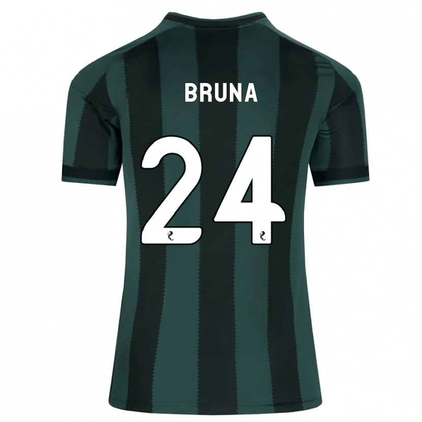 Danxen Kinder Bruna Lourenço #24 Dunkles Schiefergrau Schwarz Auswärtstrikot Trikot 2026/27 T-Shirt Schweiz
