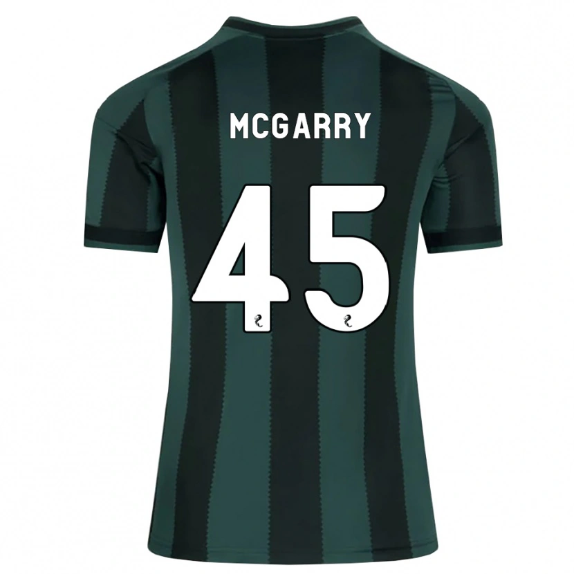 Danxen Kinder Shea Mcgarry #45 Dunkles Schiefergrau Schwarz Auswärtstrikot Trikot 2026/27 T-Shirt Schweiz