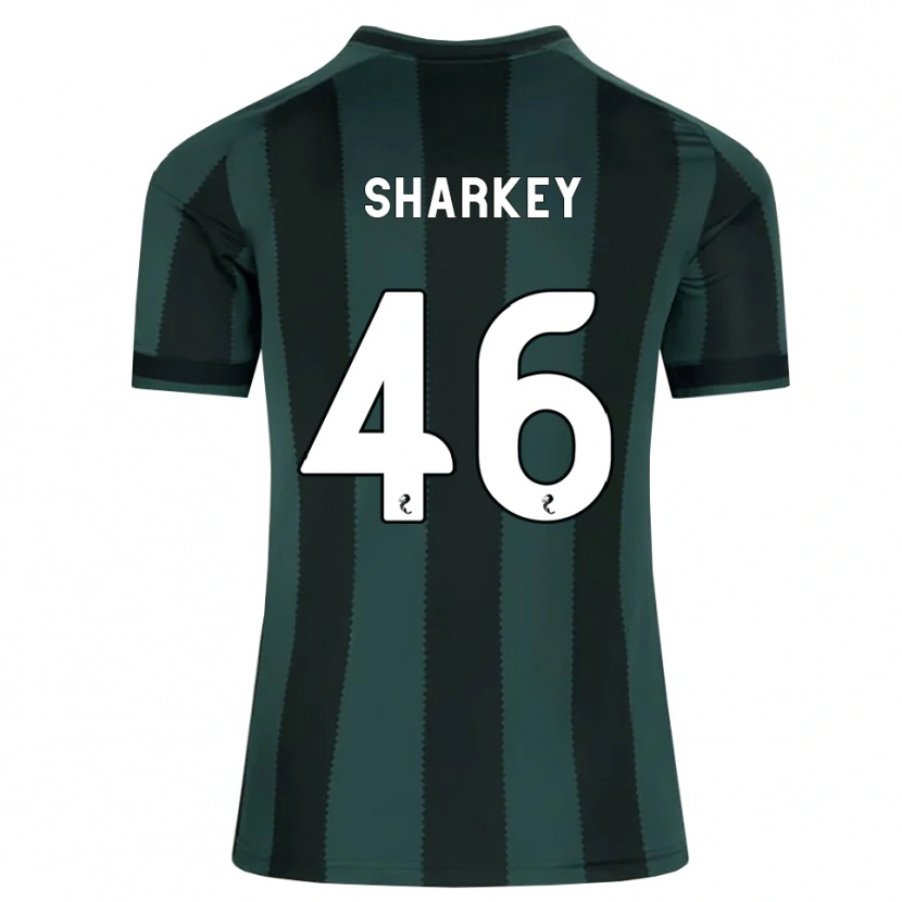 Danxen Kinder Amy Sharkey #46 Dunkles Schiefergrau Schwarz Auswärtstrikot Trikot 2026/27 T-Shirt Schweiz