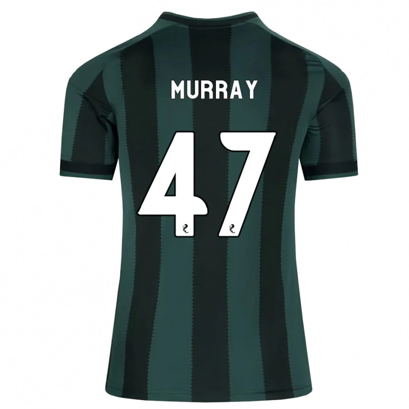 Danxen Kinder Dane Murray #47 Dunkles Schiefergrau Schwarz Auswärtstrikot Trikot 2026/27 T-Shirt Schweiz