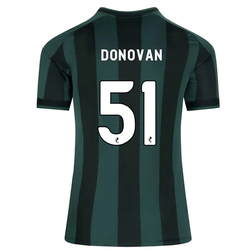 Danxen Kinder Colby Donovan #51 Dunkles Schiefergrau Schwarz Auswärtstrikot Trikot 2026/27 T-Shirt Schweiz