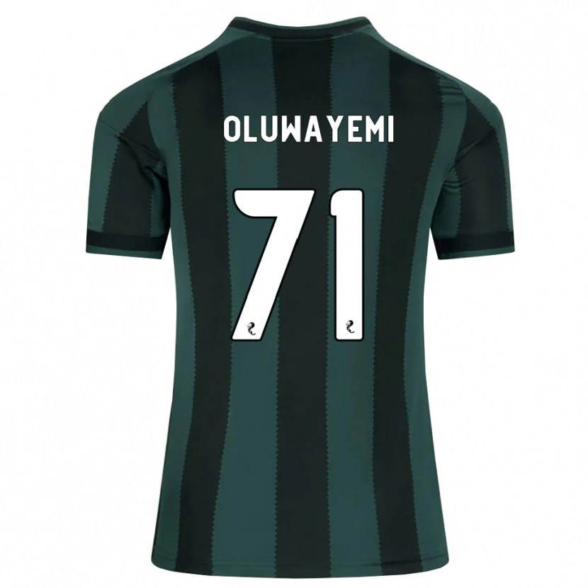 Danxen Kinder Tobi Oluwayemi #71 Dunkles Schiefergrau Schwarz Auswärtstrikot Trikot 2026/27 T-Shirt Schweiz