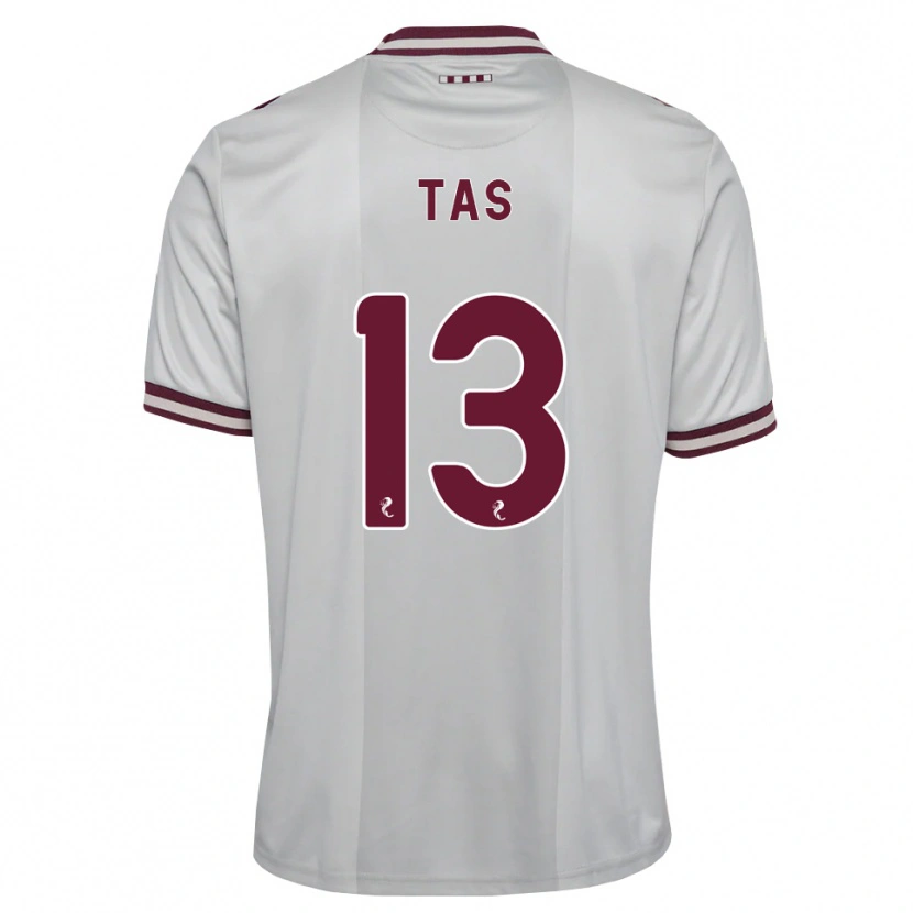 Danxen Kinder Lyndon Tas #13 Weiß Burgunder Auswärtstrikot Trikot 2026/27 T-Shirt Schweiz