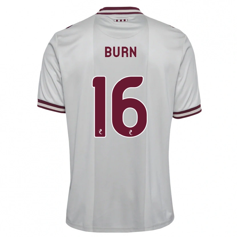 Danxen Kinder Gregor Burn #16 Weiß Burgunder Auswärtstrikot Trikot 2026/27 T-Shirt Schweiz