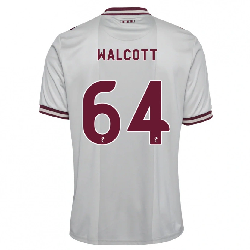Danxen Kinder Malachi Fagan-Walcott #64 Weiß Burgunder Auswärtstrikot Trikot 2026/27 T-Shirt Schweiz