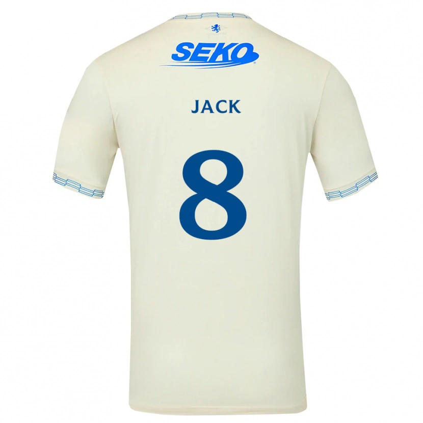 Danxen Kinder Ryan Jack #8 Tiefseeblau Weiß Auswärtstrikot Trikot 2026/27 T-Shirt Schweiz