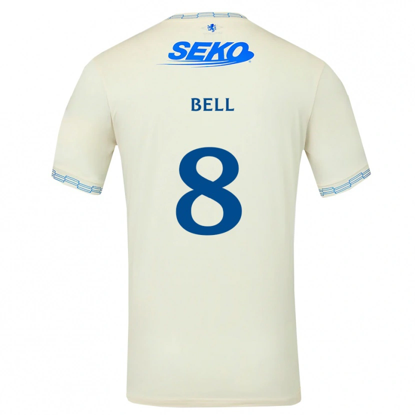 Danxen Kinder Cameron Bell #8 Tiefseeblau Weiß Auswärtstrikot Trikot 2026/27 T-Shirt Schweiz