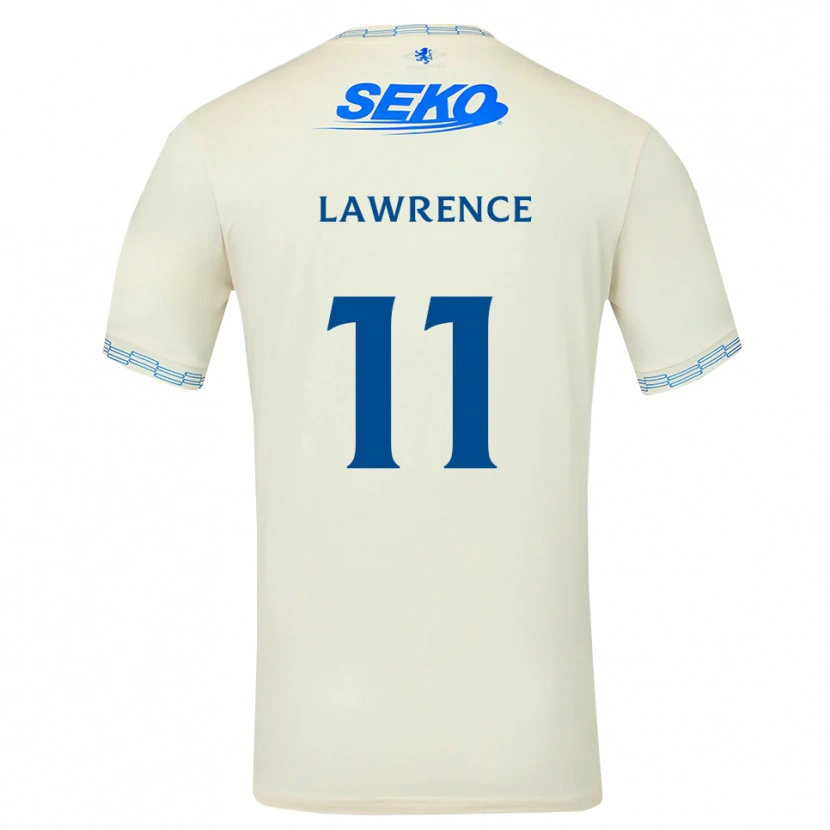 Danxen Kinder Tom Lawrence #11 Tiefseeblau Weiß Auswärtstrikot Trikot 2026/27 T-Shirt Schweiz