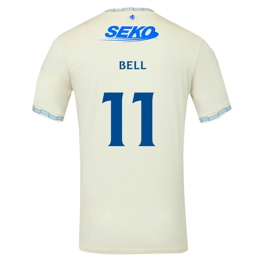 Danxen Kinder Megan Bell #11 Tiefseeblau Weiß Auswärtstrikot Trikot 2026/27 T-Shirt Schweiz