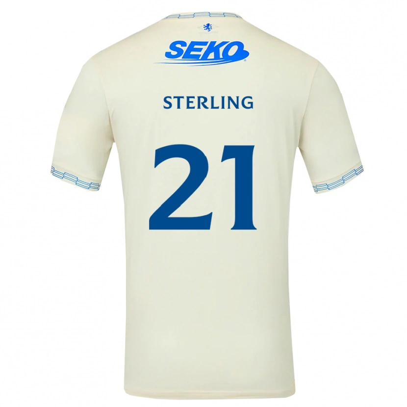 Danxen Kinder Dujon Sterling #21 Tiefseeblau Weiß Auswärtstrikot Trikot 2026/27 T-Shirt Schweiz