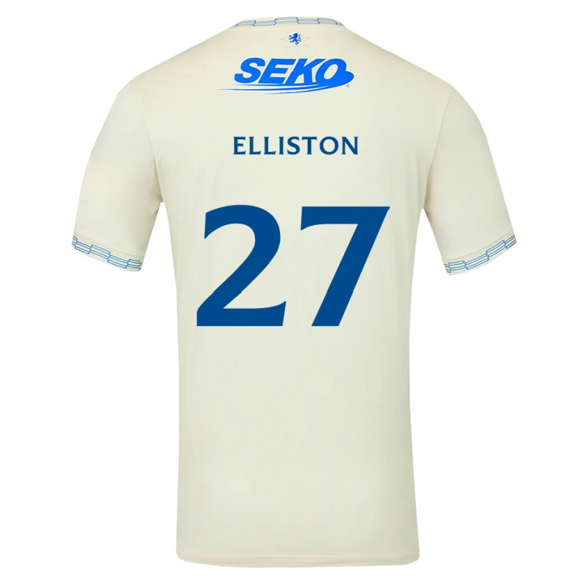 Danxen Kinder Maddie Elliston #27 Tiefseeblau Weiß Auswärtstrikot Trikot 2026/27 T-Shirt Schweiz