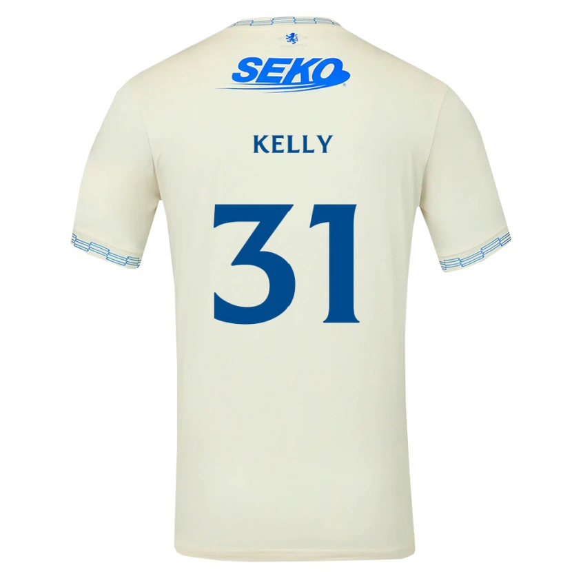 Danxen Kinder Liam Kelly #31 Tiefseeblau Weiß Auswärtstrikot Trikot 2026/27 T-Shirt Schweiz