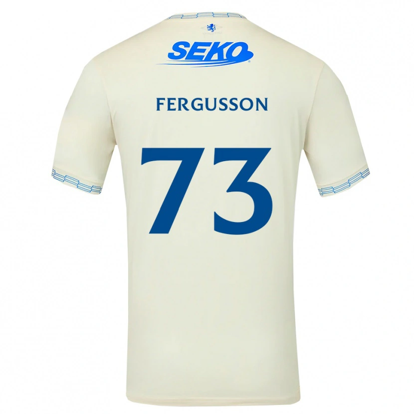 Danxen Kinder Coben Fergusson #73 Tiefseeblau Weiß Auswärtstrikot Trikot 2026/27 T-Shirt Schweiz