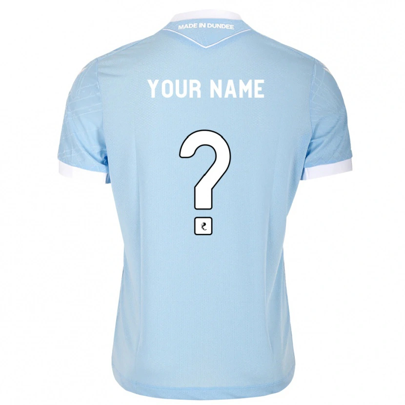 Danxen Kinder Ihren Namen #0 Himmelblau Weiß Auswärtstrikot Trikot 2026/27 T-Shirt Schweiz