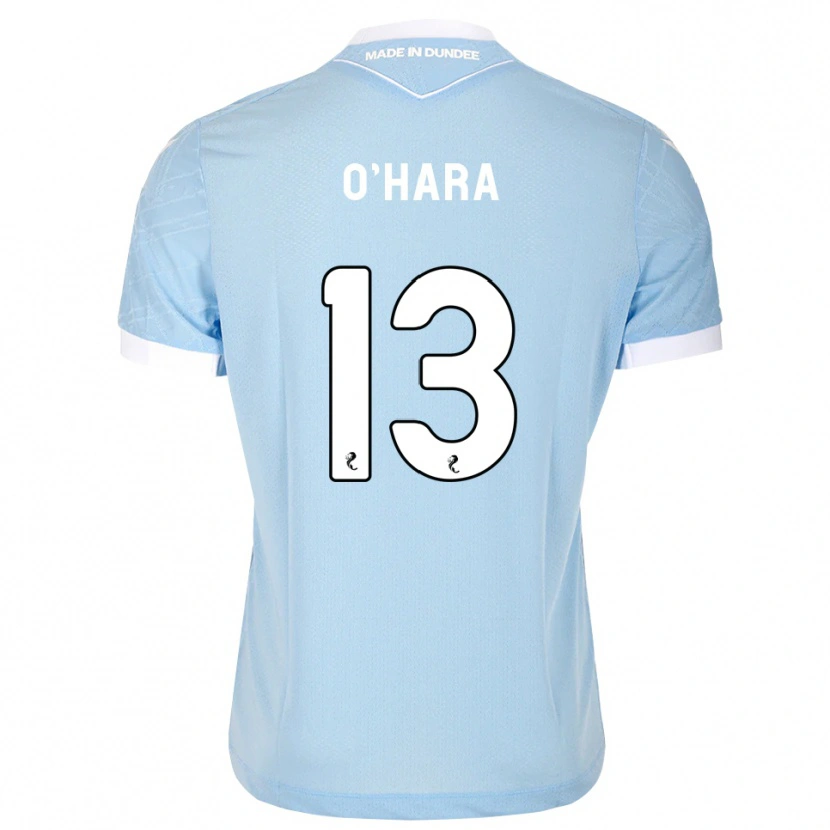 Danxen Kinder Kieran O'hara #13 Himmelblau Weiß Auswärtstrikot Trikot 2026/27 T-Shirt Schweiz