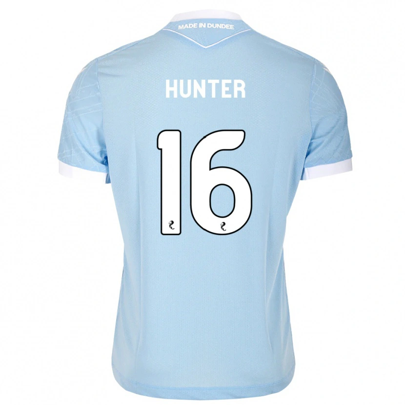 Danxen Kinder Michael Hunter #16 Himmelblau Weiß Auswärtstrikot Trikot 2026/27 T-Shirt Schweiz