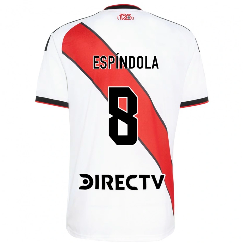 Danxen Herren Santiago Espíndola #8 Rot Weiß Schwarz Heimtrikot Trikot 2026/27 T-Shirt Schweiz