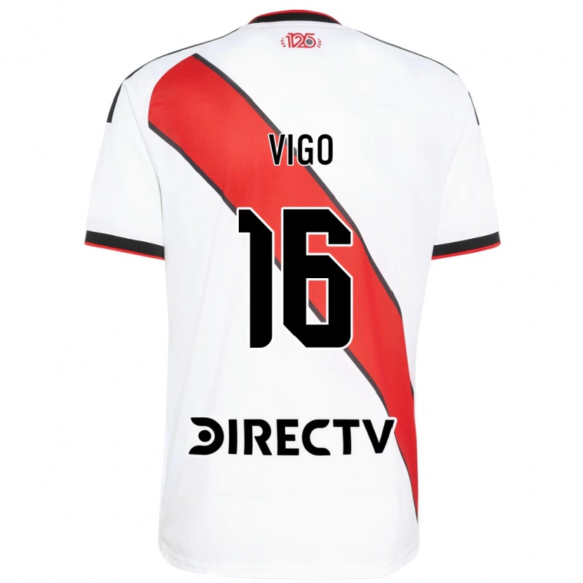 Danxen Herren Alex Vigo #16 Rot Weiß Schwarz Heimtrikot Trikot 2026/27 T-Shirt Schweiz