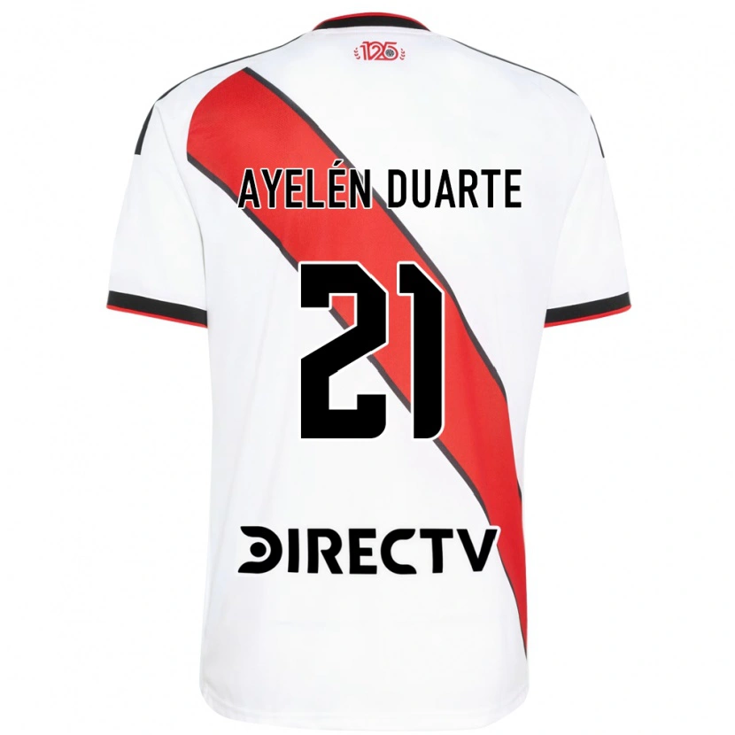 Danxen Herren Camila Ayelén Duarte #21 Rot Weiß Schwarz Heimtrikot Trikot 2026/27 T-Shirt Schweiz