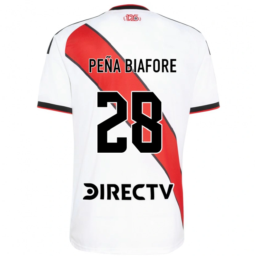 Danxen Herren Felipe Pena Biafore #28 Rot Weiß Schwarz Heimtrikot Trikot 2026/27 T-Shirt Schweiz