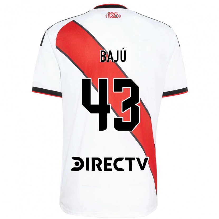 Danxen Herren Lisandro Bajú #43 Rot Weiß Schwarz Heimtrikot Trikot 2026/27 T-Shirt Schweiz